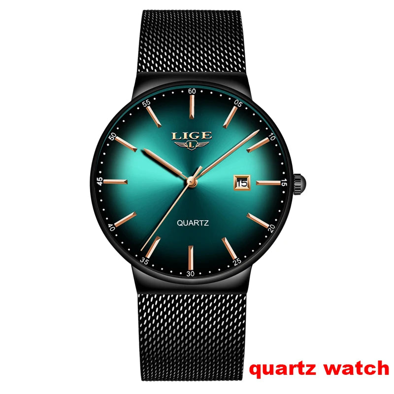 2026 LIGE Automatic Mechanical Wrist Watches For Men Top Brand Luxury Tourbillon Men Watch Fashion Business Waterproof Watch Men