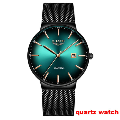 2026 LIGE Automatic Mechanical Wrist Watches For Men Top Brand Luxury Tourbillon Men Watch Fashion Business Waterproof Watch Men