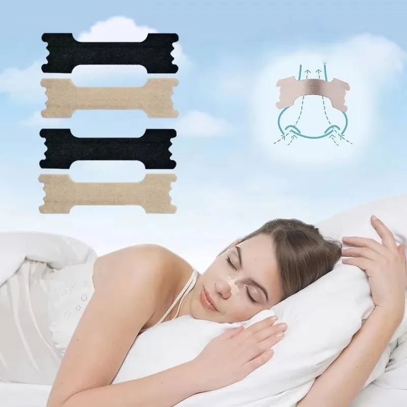 Nasal Strips Extra Strength Anti Snoring Nose Patch For Better Sleep Easier Breath Reduces Snoring Relieves Nasal Congestion