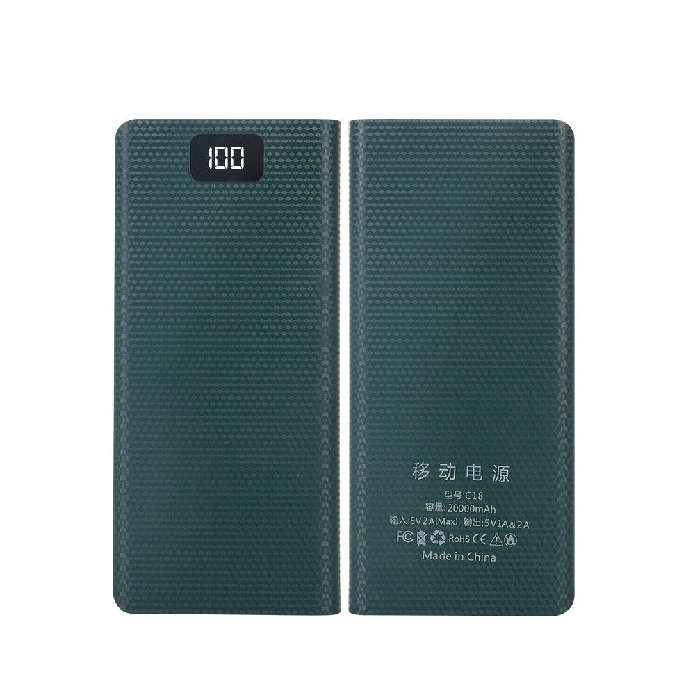 DIY 18650 Power Bank Case External 5V USB Type C Battery Charge Storage Box Shell Without Battery For iPhone Xiaomi Huawei