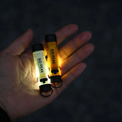 Strong Light Pocket Mini Flashlight Magnetic Hook Long Endurance Key Clip Light Rechargeable Cap Clip LED Flashlight Night