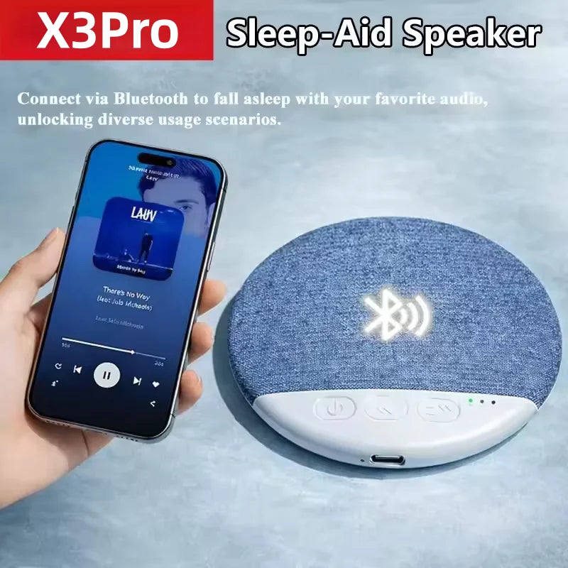 Bedroom Pillow Speaker For Sleeping Multi-functional Bluetooth Music Audio With White Noise Immersive Sleep Sleeping Gifts