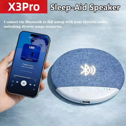 Bedroom Pillow Speaker For Sleeping Multi-functional Bluetooth Music Audio With White Noise Immersive Sleep Sleeping Gifts