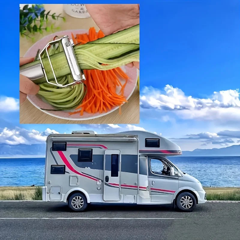 Stainless Steel Vegetable Peeler Multi Function Fruit Peeling Tool Potato Carrot Cucumber Shredder Kitchen Cooking Gadget
