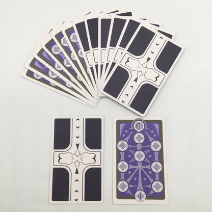 10.3*6cm JoJo Bizarre Adventure Tarot Cards 84 pcs Divination Deck 4*2.3 inch Oracle Board Playing Table Games For Party