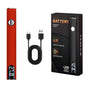 510 Thread Battery Cart Pen Adjustable Voltage Portable Electric Soldering Iron 650mAh Smart Power Tool with USB Charger Cable