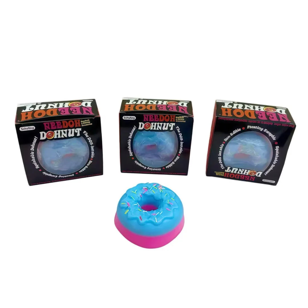 Schylling Needoh Nice Cube Sensory Nice-Sicle Stress Relief Squishy Cube Anti-Anxiety Squeeze Object For Focus ADHD Population