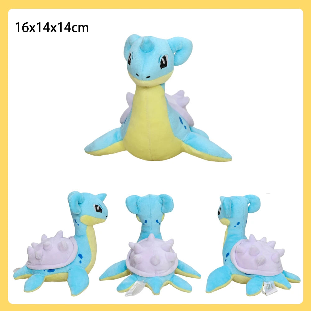 Alolan Ninetales Vulpix Pokemon Plush Toy Eevee Raichu Gardevoir Gallade Lapras Anime Game Role Soft Stuffed Peluche Dolls Gifts