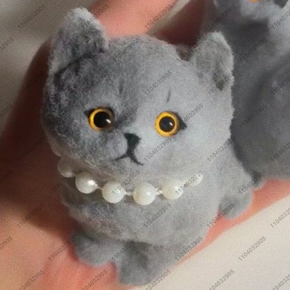 Kitty Taba Squishy Soft Cat Fidget Toy ASMR Cute Animal Squeeze Toy Anti Stress Funny Toys For Children Christmas Party Gift