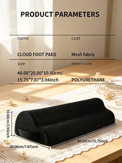 All-Day Comfort Memory Foam Leg Elevation Foot Pillow, Non-Slip Under Desk Foot Rest Stool, Reduce Swelling Foot Support for Hom