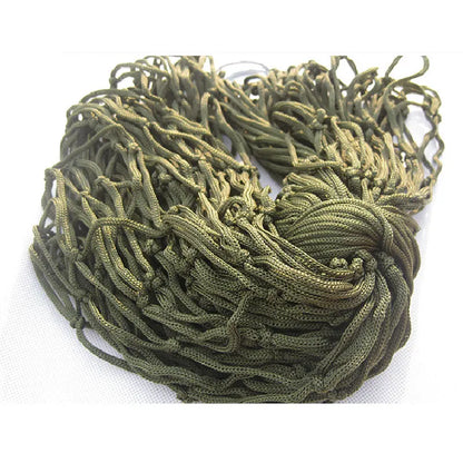 Outdoor Camping Hammock Portable Net Swing /Tree Straps, Single or Double Mesh Nylon Hammock for Outside, Hiking, and Travel