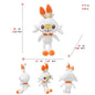New Pokemon Pikachu Plush Toy Sprigatito Fuecoco Groudo Meowscarada Floragato Cinderace Keldeo Exegguto Shinx Stuff Peluche Doll