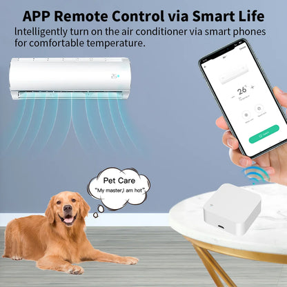 Tuya WiFi IR Remote Control With Multi-mode Gateway Zigbee Hub for Smart Home via APP Smart Life Work with Google Home Alexa