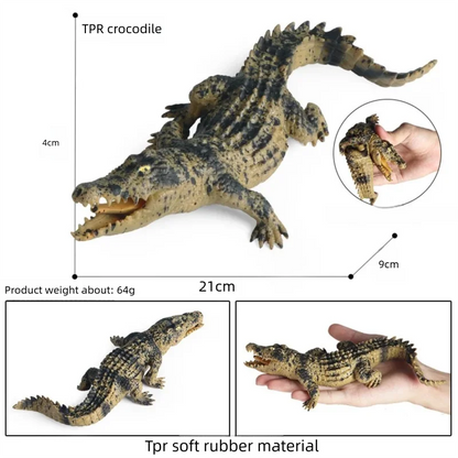 Oenux Simulated Insect Mouse Lizard Sea Animal Models Realistic Dolls Soft Rubber TPR Material Collectibles Halloween Prank Toys