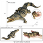 Oenux Simulated Insect Mouse Lizard Sea Animal Models Realistic Dolls Soft Rubber TPR Material Collectibles Halloween Prank Toys