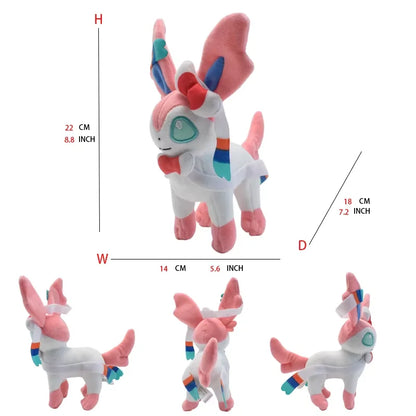 New Pokemon Pikachu Plush Toy Sprigatito Fuecoco Groudo Meowscarada Floragato Cinderace Keldeo Exegguto Shinx Stuff Peluche Doll