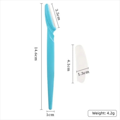 3pcs Eyebrow Trimmer Makeup Tools Safe Eye Brow Razor Face Body Hair Removal Shaver Blades Woman Eyelash Eyebrows Shaping Knife