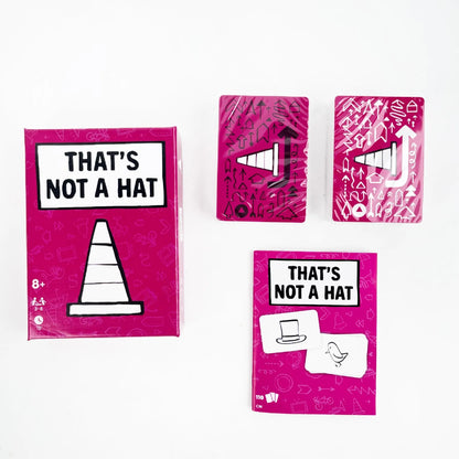 That’s Not A Hat Party Game Set Memory Tabletop Game 3-8 Players Cards for Family Gatherings Interactive Fun Gift