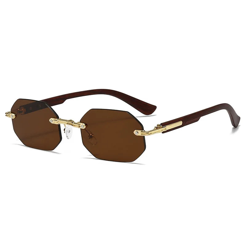 New Vintage Elliptical Sunglasses Women Men Polygon Sun Glasses Female Oval Eyewear Sunglasses for Male Female Eyeglasses