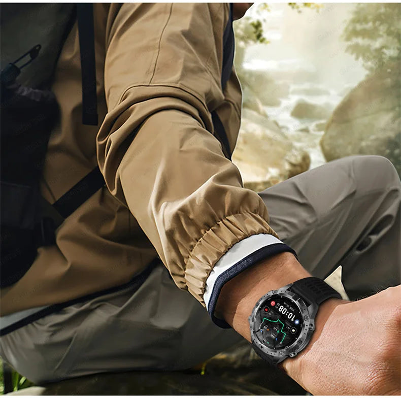 Smart Watch Men GPS Track 30 meters Swim Waterproof  Sports Fitness GPS Precise Positioning Offline Map 2GB Memory Smart Watchs