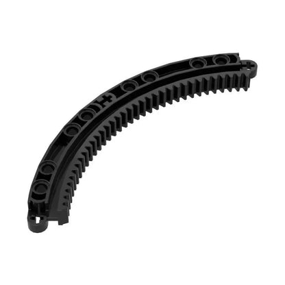 10pcs 24121 Technical Parts Gear Rack 1/4 Circle 11 x 11 35 Teeth MOC Building Blocks Technology Sets Accessory Toys for C