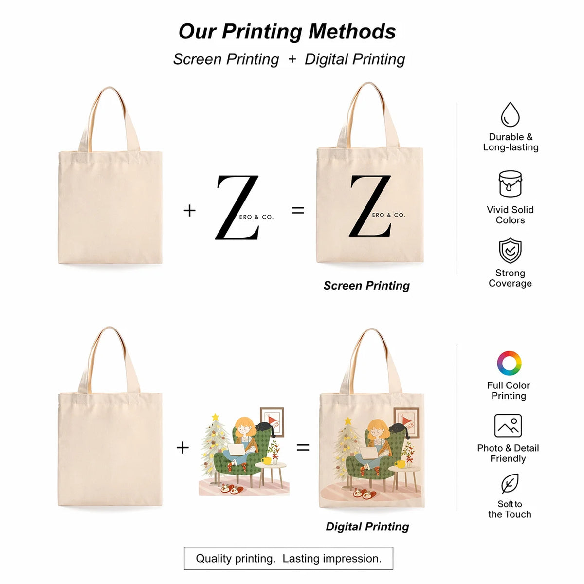 Wholesale 50pcs/Lot Reusable Canvas Tote Bags Custom Logo Shopping Bags Bulk Promotional Eco-Friendly Cotton Grocery Bags