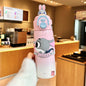 X&W  Zootopia Judy Nick Stainless Steel Insulated Cup Double Drinking Straw Cup Warm and Cold Proof Outdoor Sports Water Bottle