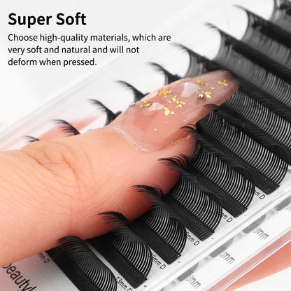 Winky Beauty 5D Flower Fairy Flora Lashes Cluster Classic Individual Eyelash Extension Lashes W Style Natural Soft Private Logo
