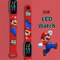 Kids LED Watch Touch Control Digital Watch Silicone Strap Waterproof Sport Wristwatch for Boys Girls Children Birthday Gift