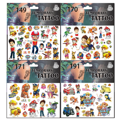 Paw Patrol Party Favors Slap Bracelet Stamps Keychains Gift Bag Stickers Birthday Party Decoration Christmas Stocking Fillers