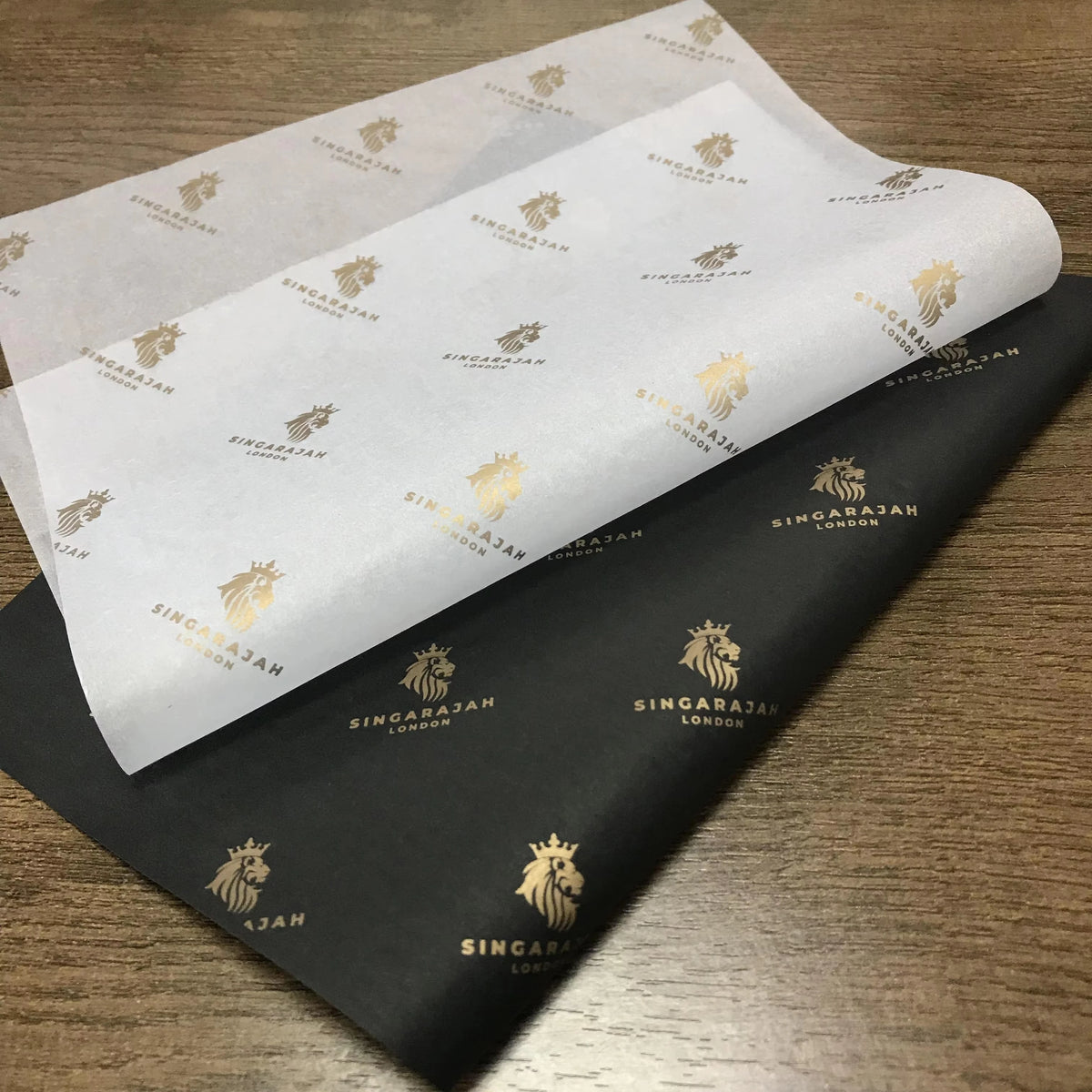 500Pcs/Lot Eco Friendly Color Tissue Paper Custom Logo Branded For Clothing T Shirt Gift Wrapping Packagingr