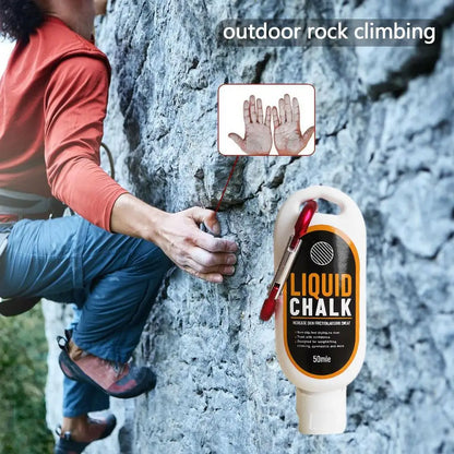 100/50/30ml Sports Liquid Magnesium Powder Fitness Lifting Anti Slip Cream Grip Liquid Magnesium For Pole Dancing Rock Climbing