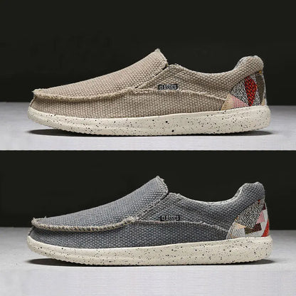 Men's Loafers Stylish Denim Slip on Shoes Breathable Comfort for All Day Wear Lightweight No Tie Easy To Wear Take Off Men Shoes