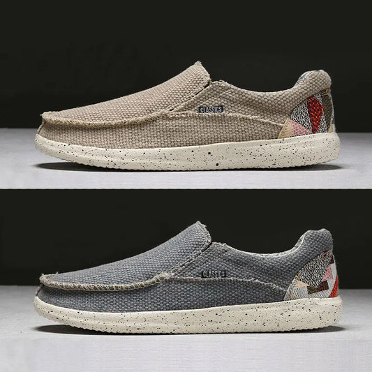 Men's Loafers Stylish Denim Slip on Shoes Breathable Comfort for All Day Wear Lightweight No Tie Easy To Wear Take Off Men Shoes