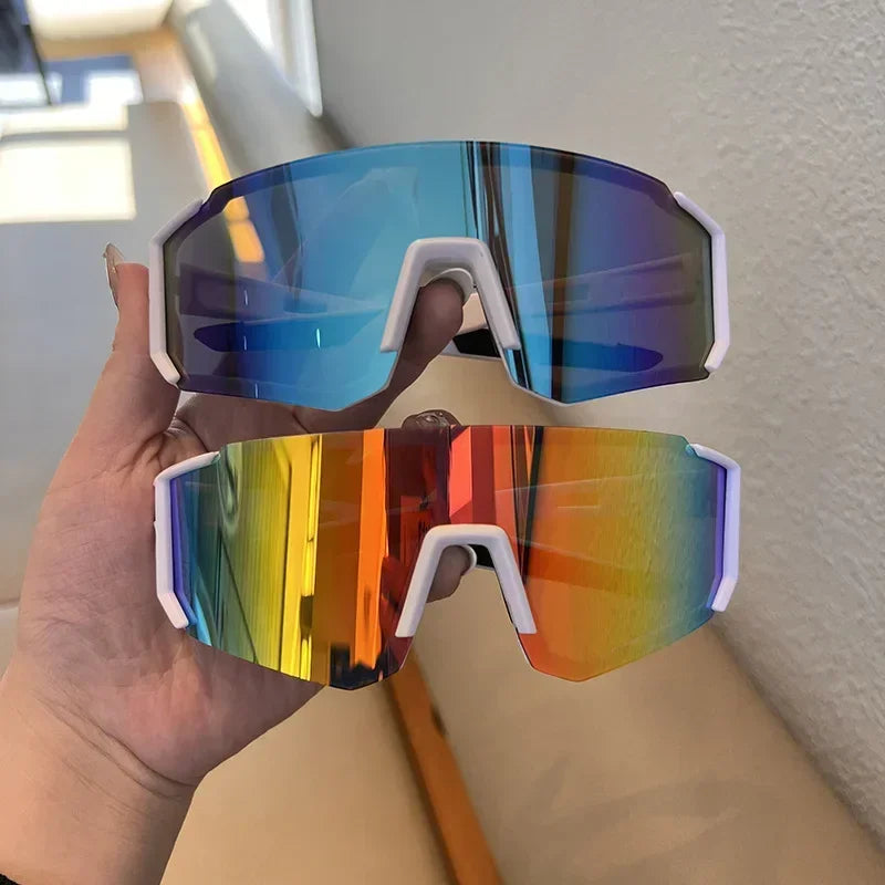 Oversized Outdoor Cycling Sunglasses UV Protect Glasses Bike Eyeglasses Sun Shades Sports Fishing Glasse Goggles UV400