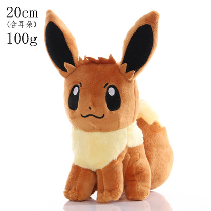 Pikachu Plush Toy Pokemon Charizard Eevee Blastoise Stuffed Doll Venusaur Gengar Totodile Lapras Mewtwo Stuffed Doll Xmas Gifts