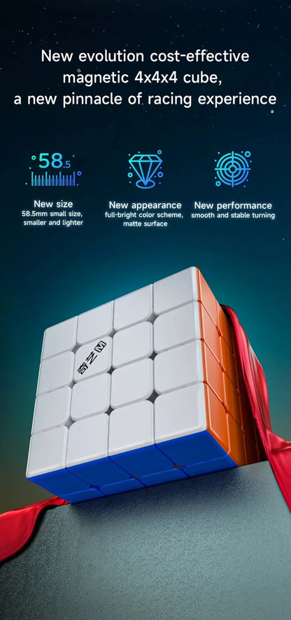 QiYi M Pro Series 2x2 3x3 4x4 Pyramid Magnetic Magic Cube Professional Speed Cubes Education Puzzle  Cubo Magico Toys Gifts