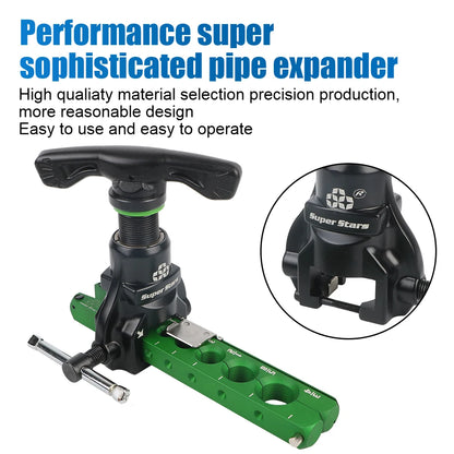 Reamer Flaring Tool Copper Pipe Flaring Tool Copper Tube Expander Eccentric Tube Expander Tool Maintenance Refrigeration Tools
