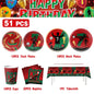 Soccer Birthday Party Supplies Football Theme  Birthday Party Decoration Cotillon Birthday CR7 Soccer Plate Cups Balloons Supply