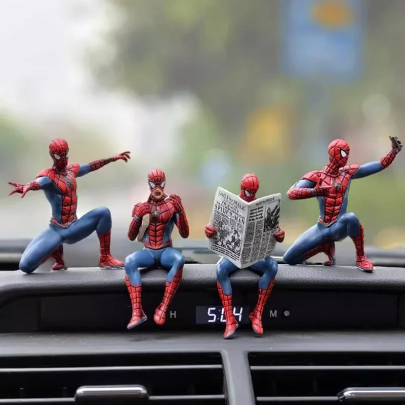 New In Stock Spider Man Static Statue China Replica 3-Inch Action Figure Model Desktop Ornaments Surprise Gifts For Fans