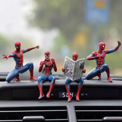 New In Stock Spider Man Static Statue China Replica 3-Inch Action Figure Model Desktop Ornaments Surprise Gifts For Fans
