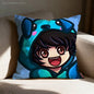 Cute O-Omz C-Crew Pillow Case Print Polyester Fiber 40X40 cm Home Sofa Throw Cushion Cover Decoration