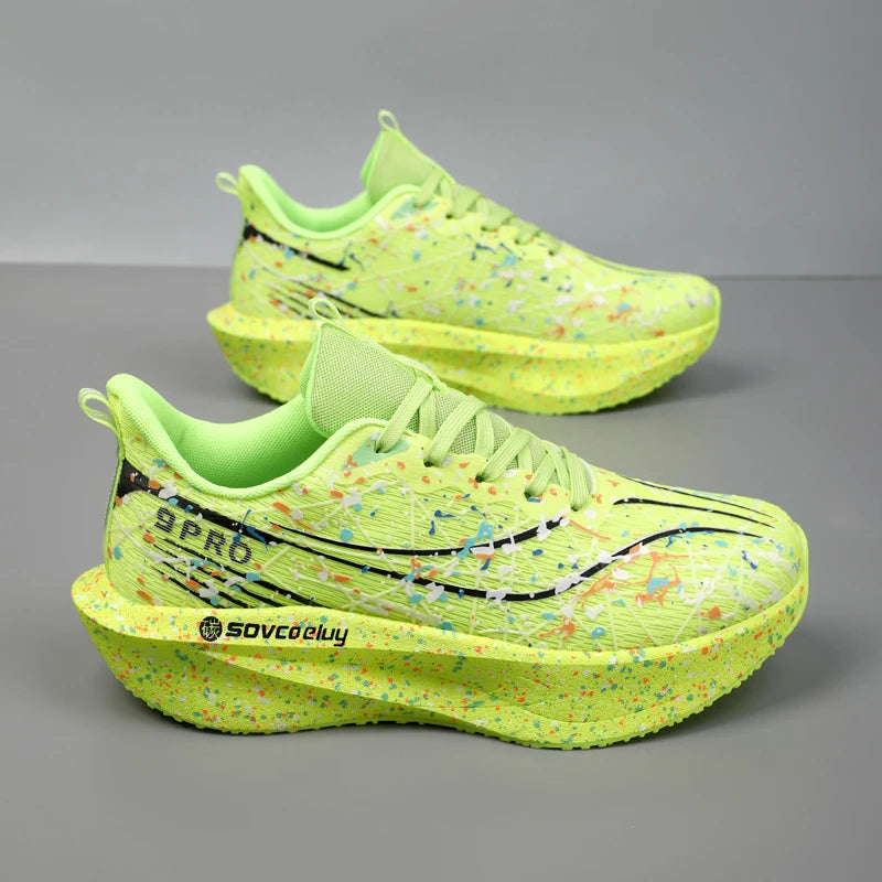 Marathon Men Running Shoes Breathable Lightweight Comfortable Casual Shoes Men Wear-resistant Low-top Comfort Sports Men Running
