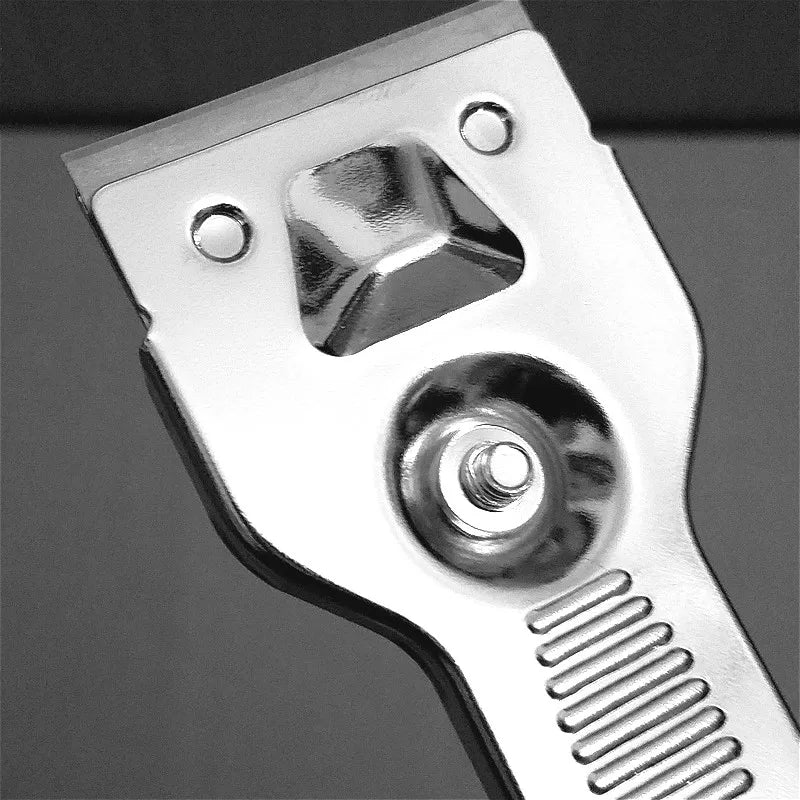 1PC Scraper Cleaner With 5pcs Spare Blades Or 10 Blades, Durable Glass Ceramic Hob Remover Oven Cooker Cleaning Tool with Blade