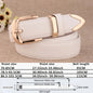 Fashion Women Genuine Leather Belts High Quality Gold Buckle Best Matching Dress Jeans Belts for Lady LB2146