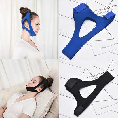 For Women Men Better Breath Dropshipping Anti Snoring Belt Triangular Chin Strap Mouth Guard Gifts  Health  Bandage
