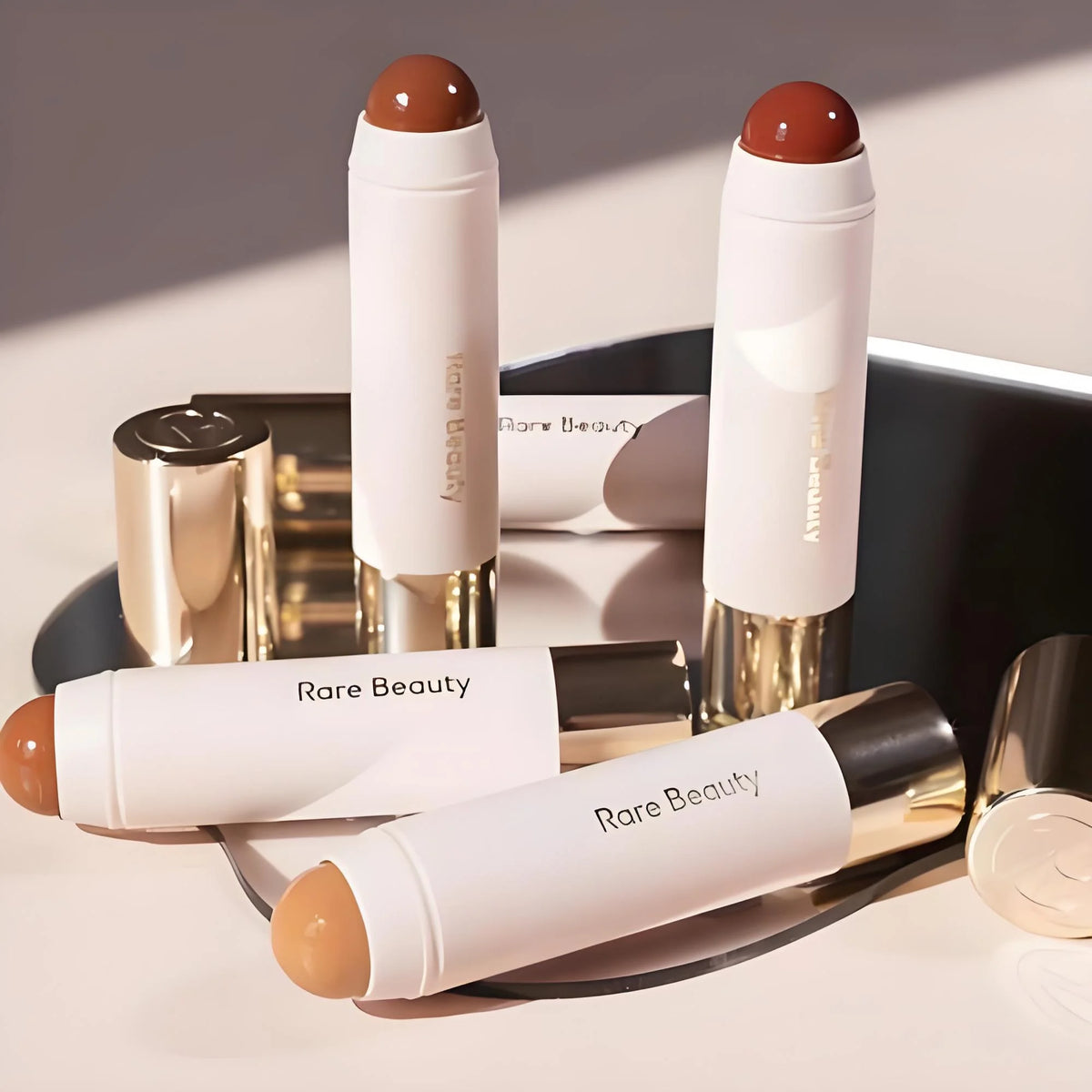 Hot Rare Beauty 3D Face Contour Liquid Bronzer Shadow Cosmetics Contour Stick Silky Natural Facial Makeup Modification for Woman