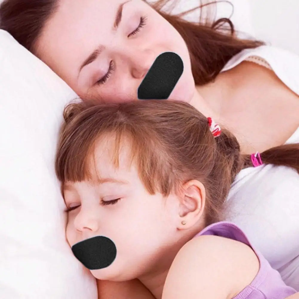 Closed Mouth Sleep Elastic Tape Stop Snoring Sleep Glue Tape Sleep Open Mouth Breath Correction Tape Health Care