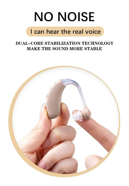 Bluetooth New cheap digit BTE Rechargeable Sound Amplifier Severe Hearing Aid For Deaf People Hearing Aid For The Deaf People