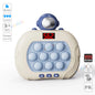 Electronic Pop Light Up Game Handle Toys for Children Adults Fidget Anti Stress Relief Toys Chases Light Game Console Xmas Gifts